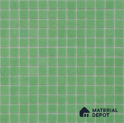 Mosaic Floor & Wall Tile TL 10708 R | 327 x 327 mm (Chip Size 20x20 mm) Glossy Finish Glass Tile - 4 mm | Suitable For Outdoor, Swimming Pool Area