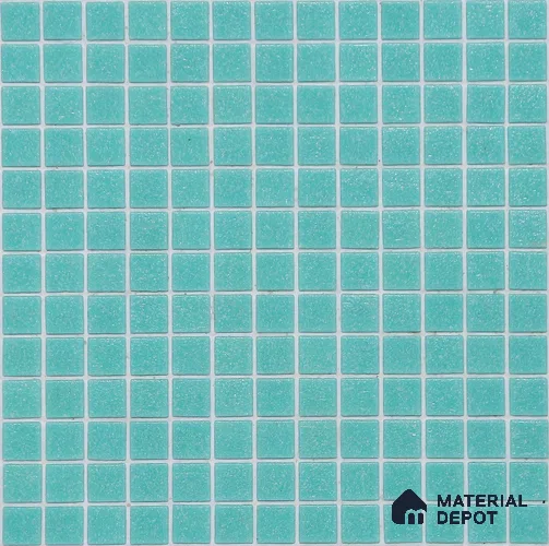 Mosaic Floor & Wall Tile TL 10708 Z | 327 x 327 mm (Chip Size 20x20 mm) Glossy Finish Glass Tile - 4 mm | Suitable For Outdoor, Swimming Pool Area