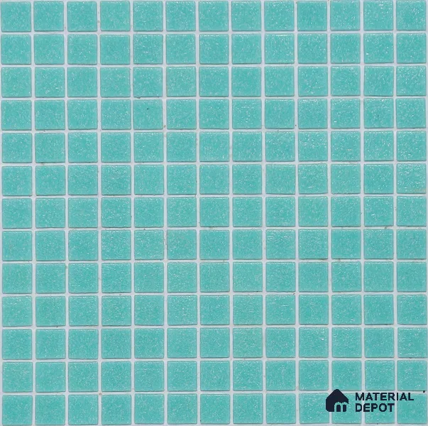 Mosaic Floor & Wall Tile TL 10708 Z | 327 x 327 mm (Chip Size 20x20 mm) Glossy Finish Glass Tile - 4 mm | Suitable For Outdoor, Swimming Pool Area