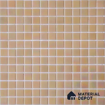Mosaic Floor & Wall Tile TL 10707 B | 327 x 327 mm (Chip Size 20x20 mm) Glossy Finish Glass Tile - 4 mm | Suitable For Outdoor, Swimming Pool Area