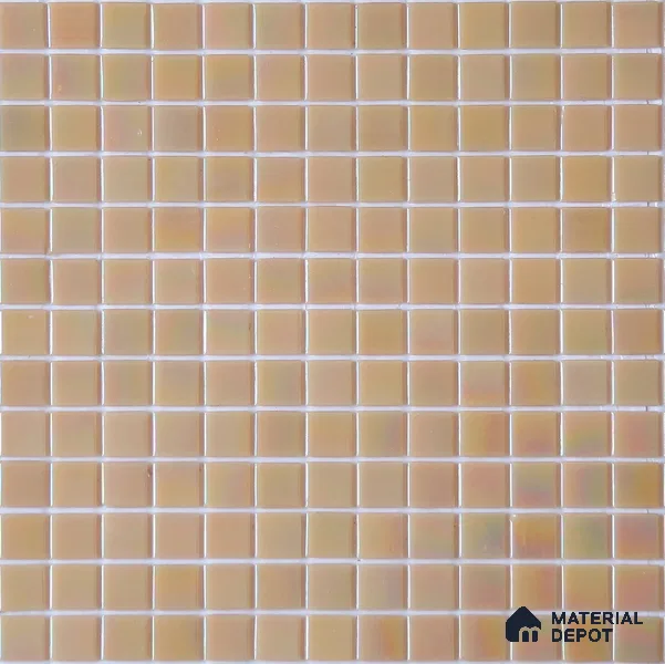 Mosaic Floor & Wall Tile TL 10707 B | 327 x 327 mm (Chip Size 20x20 mm) Glossy Finish Glass Tile - 4 mm | Suitable For Outdoor, Swimming Pool Area