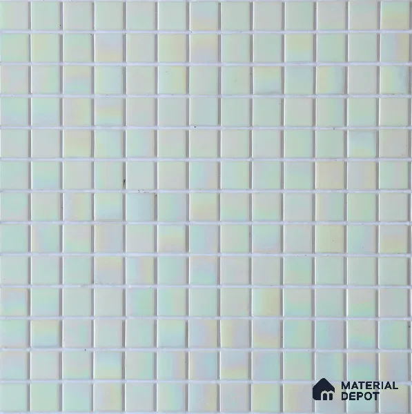 Mosaic Floor & Wall Tile TL 10707 C | 327 x 327 mm (Chip Size 20x20 mm) Glossy Finish Glass Tile - 4 mm | Suitable For Outdoor, Swimming Pool Area