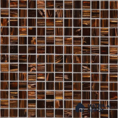 Mosaic Floor & Wall Tile TL 10707 D | 327 x 327 mm (Chip Size 20x20 mm) Glossy Finish Glass Tile - 4 mm | Suitable For Outdoor, Swimming Pool Area