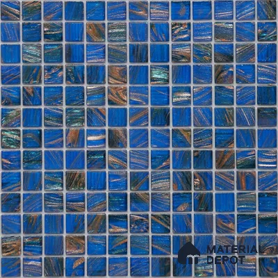 Mosaic Floor & Wall Tile TL 10707 G | 327 x 327 mm (Chip Size 20x20 mm) Glossy Finish Glass Tile - 4 mm | Suitable For Outdoor, Swimming Pool Area