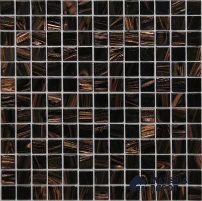 Mosaic Floor & Wall Tile TL 10707 H | 327 x 327 mm (Chip Size 20x20 mm) Glossy Finish Glass Tile - 4 mm | Suitable For Outdoor, Swimming Pool Area