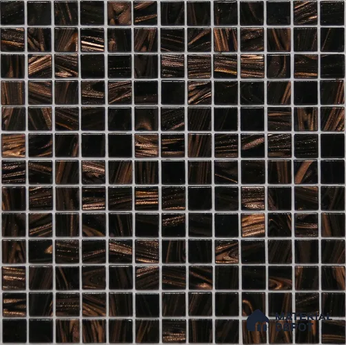 Mosaic Floor & Wall Tile TL 10707 H | 327 x 327 mm (Chip Size 20x20 mm) Glossy Finish Glass Tile - 4 mm | Suitable For Outdoor, Swimming Pool Area