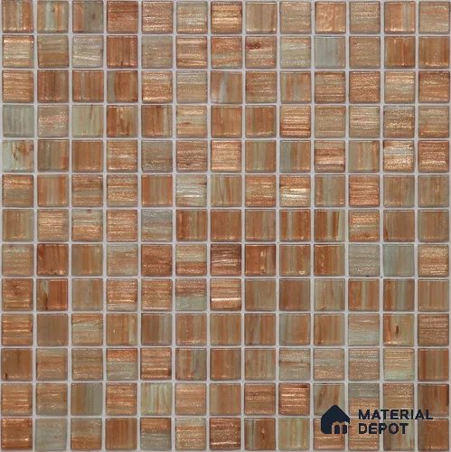 Mosaic Floor & Wall Tile TL 10707 I | 327 x 327 mm (Chip Size 20x20 mm) Glossy Finish Glass Tile - 4 mm | Suitable For Outdoor, Swimming Pool Area