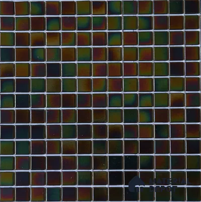 Swimming Pool Mosaic Tile TL 10707 K | 327 x 327 mm (Chip Size 20x20 mm) Glossy Finish Glass Tile - 4 mm | Suitable For Bathroom, Pool, Kitchen