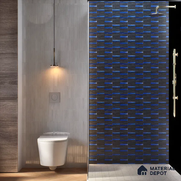 Mosaic Wall Tile TL 05903 KINTSUGI 297 mm x 297 mm Vitrified - 9 mm | Suitable For Living Room, Bedroom, Kitchen