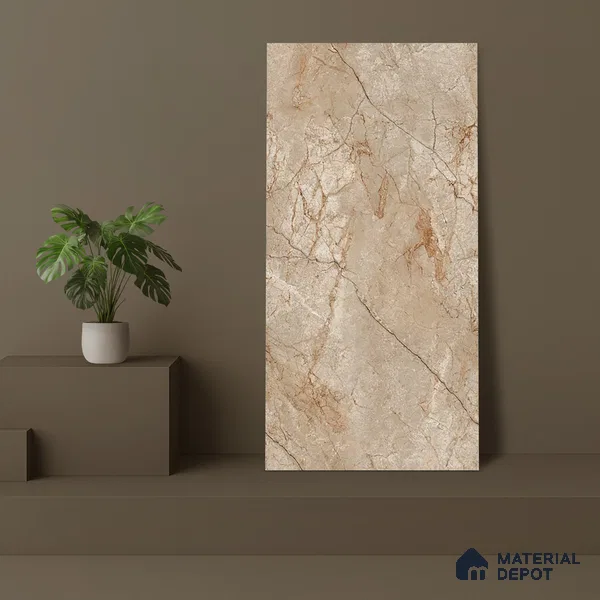 TL 02223 1 Mostaco Brown 4 ft x 2 ft Vitrified Tile - 9 mm