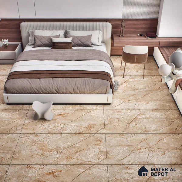 TL 02223 1 Mostaco Brown 4 ft x 2 ft Vitrified Tile - 9 mm