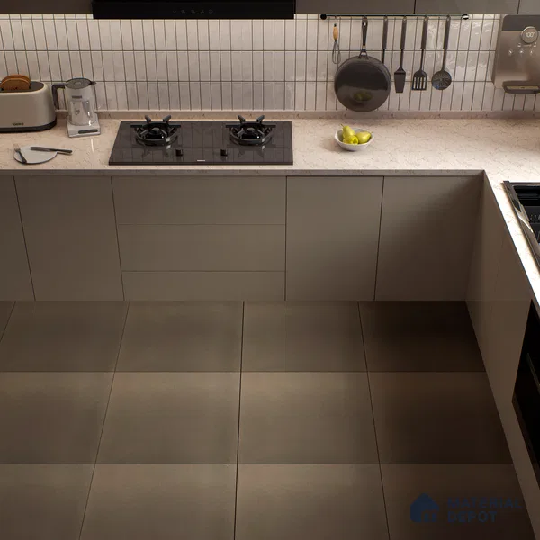 TL 04234 B Belgium Matte Finish 600x600 mm Full Body Vitrified Wall & Floor Tile - 9 mm