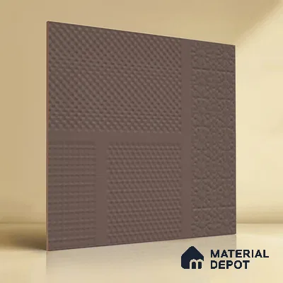 TL 04234 Belgium Punch Matte Finish 600x600 mm Full Body Vitrified Wall & Floor Tile - 9 mm (Random 4)