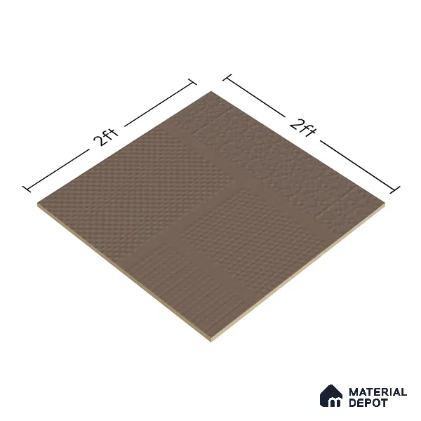 TL 04234 Belgium Punch Matte Finish 600x600 mm Full Body Vitrified Wall & Floor Tile - 9 mm (Random 4)