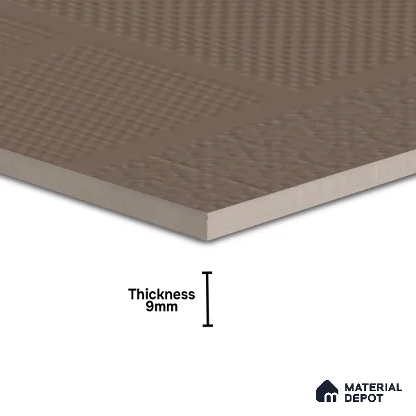 TL 04234 Belgium Punch Matte Finish 600x600 mm Full Body Vitrified Wall & Floor Tile - 9 mm (Random 4)