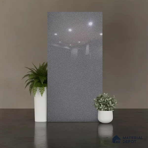 TL 04229 E Black Crystal Finish 1200x600 mm Full Body Vitrified Wall & Floor Tile - 9 mm