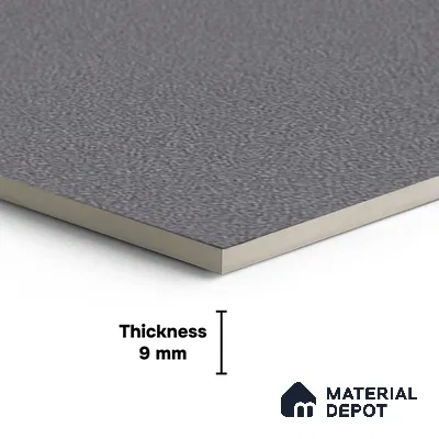 TL 04229 E Black Crystal Finish 1200x600 mm Full Body Vitrified Wall & Floor Tile - 9 mm