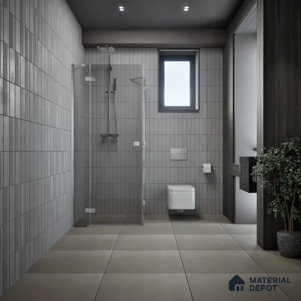 TL 04236 B Carbon Matte Finish 600x600 mm Full Body Vitrified Wall & Floor Tile - 9 mm