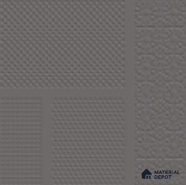 TL 04236 Carbon Punch Matte Finish 600x600 mm Full Body Vitrified Wall & Floor Tile - 9 mm (Random 4)