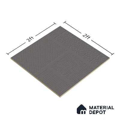 TL 04236 Carbon Punch Matte Finish 600x600 mm Full Body Vitrified Wall & Floor Tile - 9 mm (Random 4)
