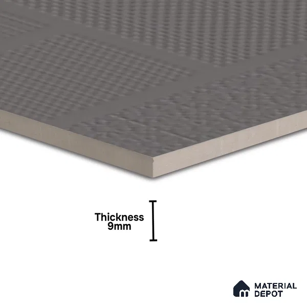 TL 04236 Carbon Punch Matte Finish 600x600 mm Full Body Vitrified Wall & Floor Tile - 9 mm (Random 4)