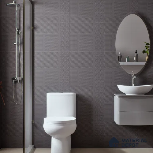 TL 04236 Carbon Punch Matte Finish 600x600 mm Full Body Vitrified Wall & Floor Tile - 9 mm (Random 4)