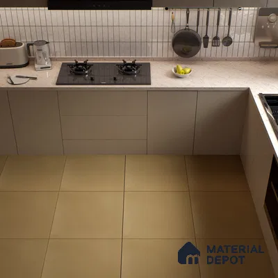 TL 04231 B Linen Matte Finish 600x600 mm Full Body Vitrified Wall & Floor Tile - 9 mm