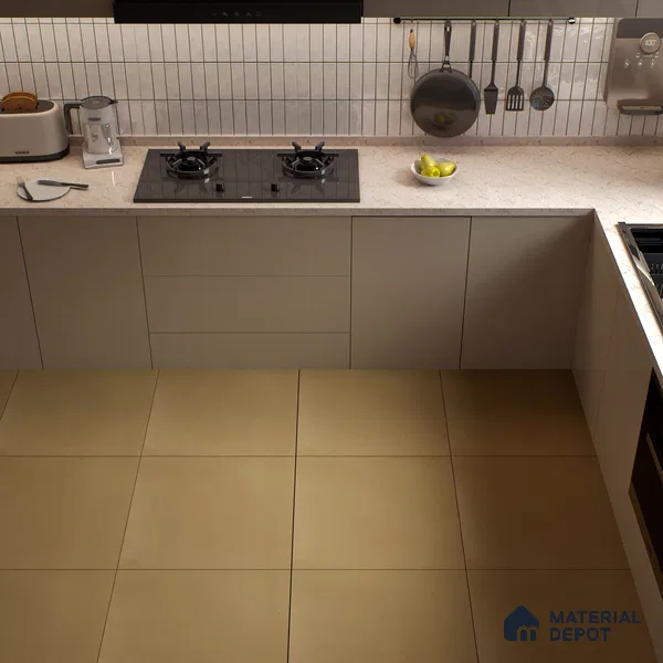TL 04231 B Linen Matte Finish 600x600 mm Full Body Vitrified Wall & Floor Tile - 9 mm