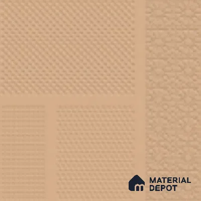 TL 04232 Sandal Punch Matte Finish 600x600 mm Full Body Vitrified Wall & Floor Tile - 9 mm (Random 4)