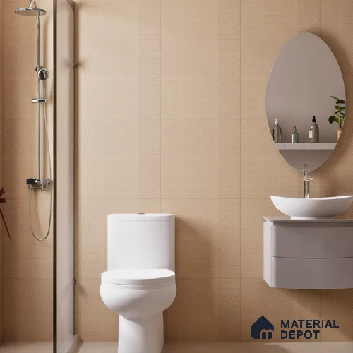 TL 04232 Sandal Punch Matte Finish 600x600 mm Full Body Vitrified Wall & Floor Tile - 9 mm (Random 4)