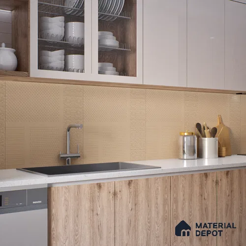 TL 04232 Sandal Punch Matte Finish 600x600 mm Full Body Vitrified Wall & Floor Tile - 9 mm (Random 4)