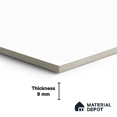 TL 04230 D Super White Crystal Finish 1200x600 mm Full Body Vitrified Wall & Floor Tile - 9 mm