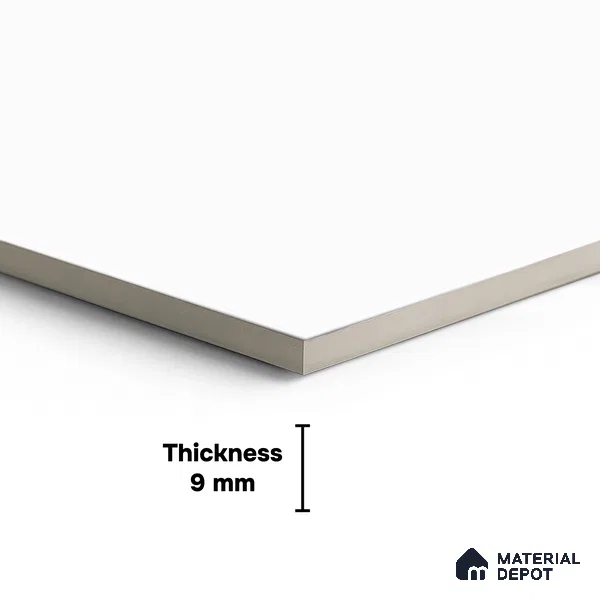 TL 04230 D Super White Crystal Finish 1200x600 mm Full Body Vitrified Wall & Floor Tile - 9 mm