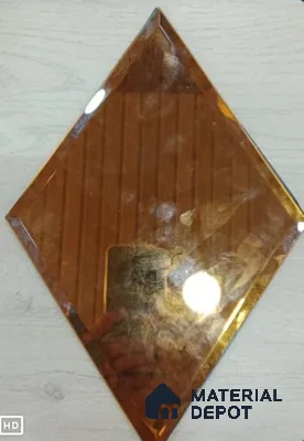 TL 03424 B Copper Mosaic 195 x 175 mm Glass Tile (Sample)