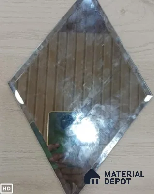 TL 03424 C Silver Mosaic 195 x 175 mm Glass Tile (Sample)