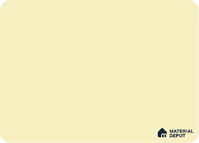Cream Solid Colors Look MT 709 8 ft x 4 ft Matte Finish 6H Anti Scratch Acrylic Laminate - 1.5 mm | Suitable for TV Unit, Wardrobe, Kitchen Cabinets