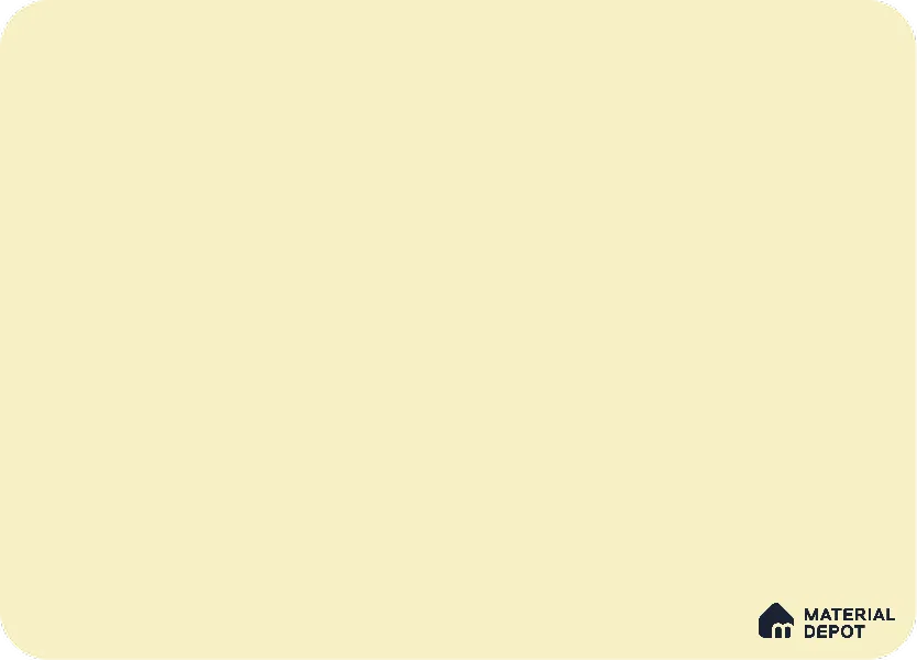 Cream Solid Colors Look MT 709 8 ft x 4 ft Matte Finish 6H Anti Scratch Acrylic Laminate - 1.5 mm | Suitable for TV Unit, Wardrobe, Kitchen Cabinets