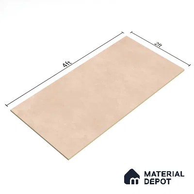 TL 03662 Mufty Ivory 1200 x 600 mm Lappato Matte Finish Vitrified Wall & Floor Tile - 9 mm (Random 04) (Sample)