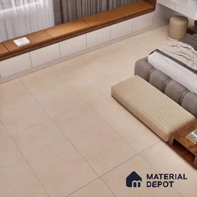 TL 03662 Mufty Ivory 1200 x 600 mm Lappato Matte Finish Vitrified Wall & Floor Tile - 9 mm (Random 04) (Sample)