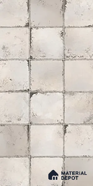 Patterned Wall Tile TL 06618 C 4 ft x 2 ft Grey Vitrified Matte Finish Tile - 9 mm | Ideal for Living Room,Bedroom,Bathroom,Kitchen