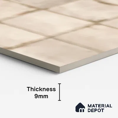Highlighter Wall Tile TL 06618 D Compass Sand | 4 ft x 2 ft Vitrified Matte Finish - 9 mm | Suitable For Bathroom, Accent/Feature Wall, Balcony