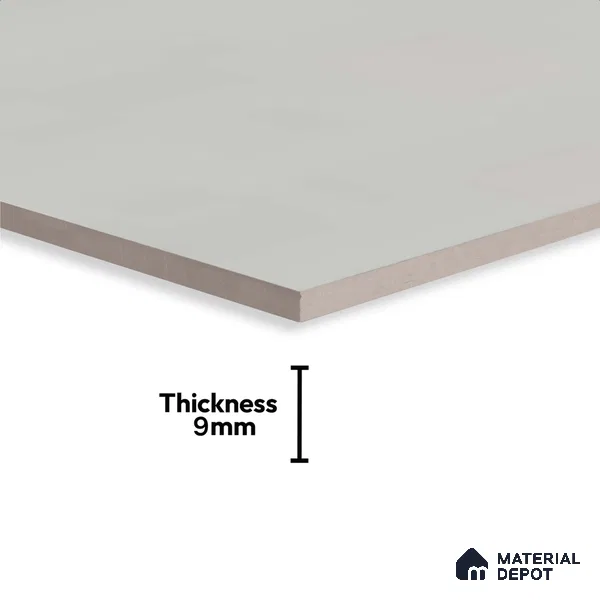 Plain Floor & Wall Tile TL 06606 C 2 ft x 2 ft Grey Vitrified Matte Finish Tile - 9 mm | Ideal for Living Room,Bedroom,Bathroom,Kitchen | Please Expect a Slight Variation of Pattern