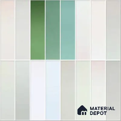 Wall Tile TL 10011 | CRV-101 | 1 ft x 1 ft  Matte Finish Ceramic Tile - 10 mm | Suitable for Kitchen, Bathroom & Dining Area | Please Expect a Slight Variation of Pattern