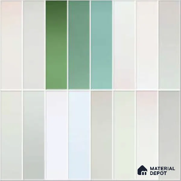 Wall Tile TL 10011 | CRV-101 | 1 ft x 1 ft  Matte Finish Ceramic Tile - 10 mm | Suitable for Kitchen, Bathroom & Dining Area | Please Expect a Slight Variation of Pattern