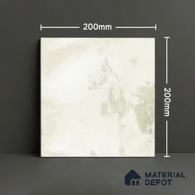 Subway Wall Tile TL 06432 C Coastal Lilac Base 8 x 8 inch Ceramic Matte Finish - 10 mm | 8 Random Design | Suitable for Accent / Feature Walls, Bathroom, Kitchen Wall & Backsplashes (Sample)
