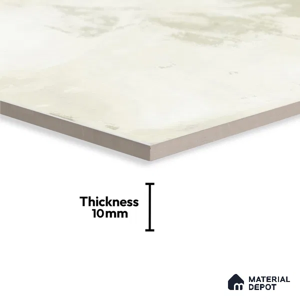 Subway Wall Tile TL 06432 C Coastal Lilac Base 8 x 8 inch Ceramic Matte Finish - 10 mm | 8 Random Design | Suitable for Accent / Feature Walls, Bathroom, Kitchen Wall & Backsplashes (Sample)