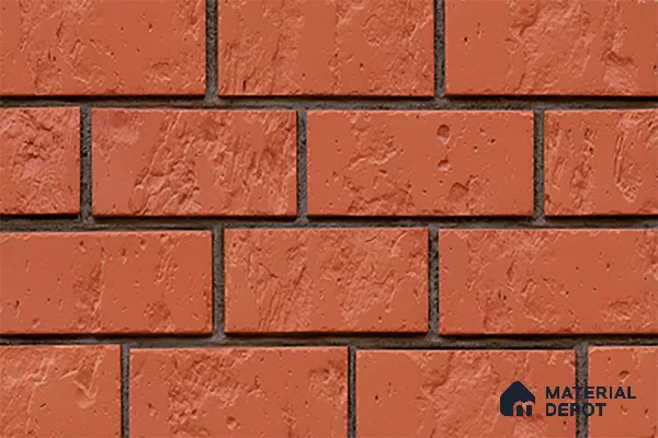 Brick Wall Tile TL 05775 Mystic Red 450x300 mm Glossy Finish Ceramic Tile - 7 mm