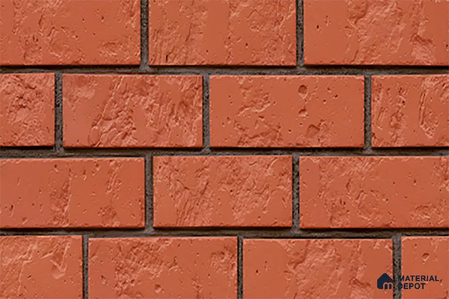 Brick Wall Tile TL 05775 Mystic Red 450x300 mm Glossy Finish Ceramic Tile - 7 mm