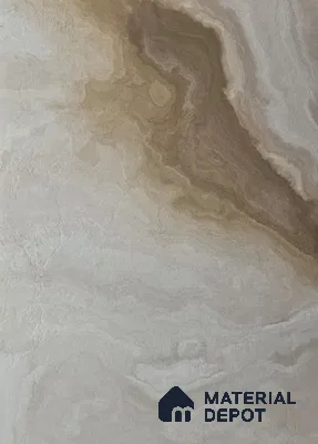 Grey Marble Look LM 22598 8 ft x 4 ft Texture Finish Decorative Laminate - 1 mm | Suitable for TV Unit, Wardrobe, Kitchen Cabinets