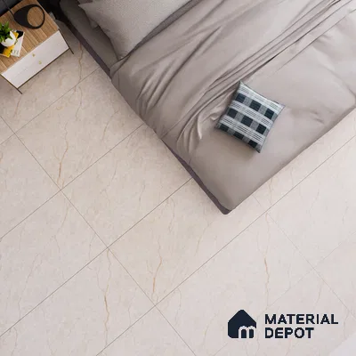 Marble Floor & Wall Tile TL 05622 B Ivory Mantana 4 ft x 2 ft Matte Finish Vitrified Tile - 9 mm